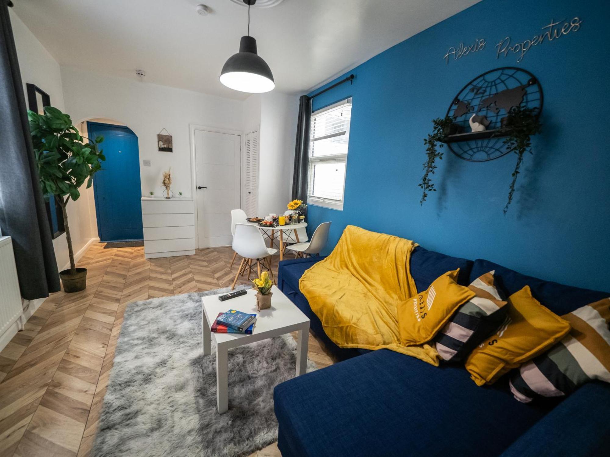Apartamento Seaside Retreat: Luxury 1-Bed, Free Parking Portsmouth Exterior foto