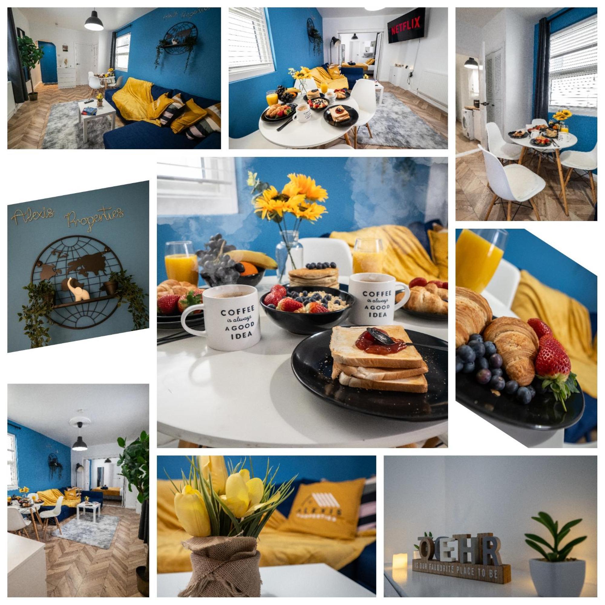 Apartamento Seaside Retreat: Luxury 1-Bed, Free Parking Portsmouth Exterior foto