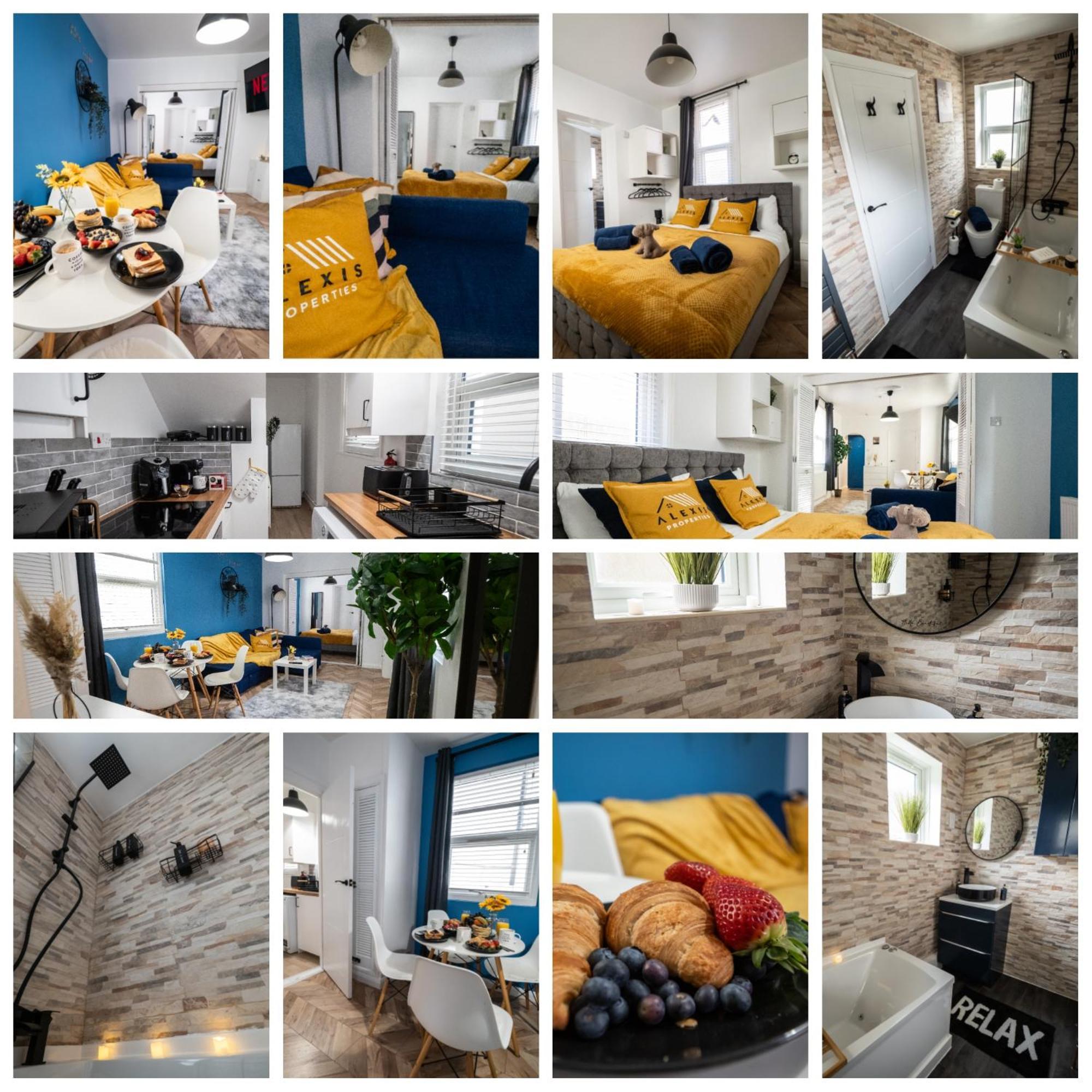 Apartamento Seaside Retreat: Luxury 1-Bed, Free Parking Portsmouth Exterior foto